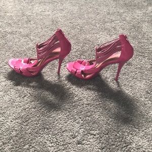 Pink heels
